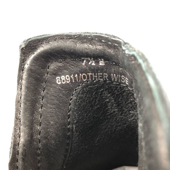 DIBA Other Wise ankle boots 7.5 black suede studs - Picture 7 of 7